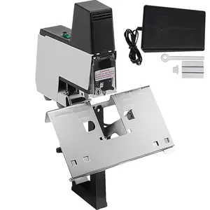 VEVOR Electric Stapler Rapid 106 Automatic Saddle Binding Machine Heavy Duty Flat and Book Binding Machine 2-50 Sheet 110V