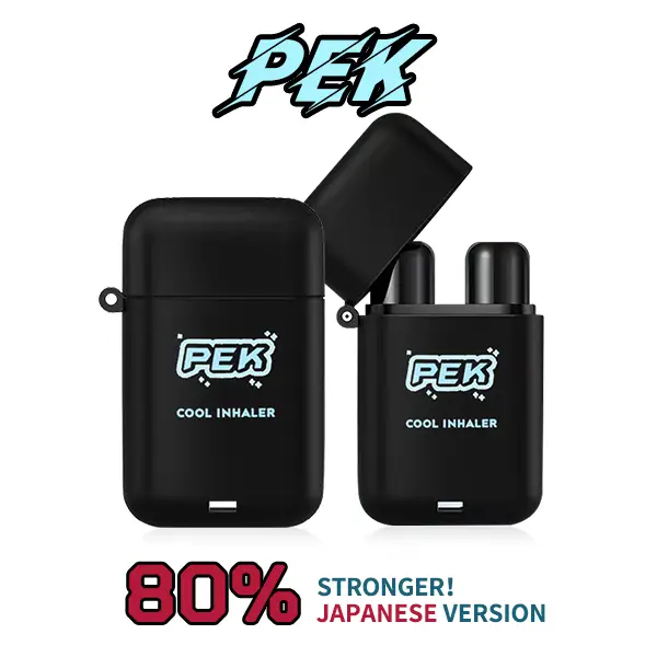 PEK Aromatherapy Nasal Inhaler Gift Set - 6 Essential Oil Blends for Stress Relief, Yoga & Office Focus, Holistic Wellness Kit with Travel Case