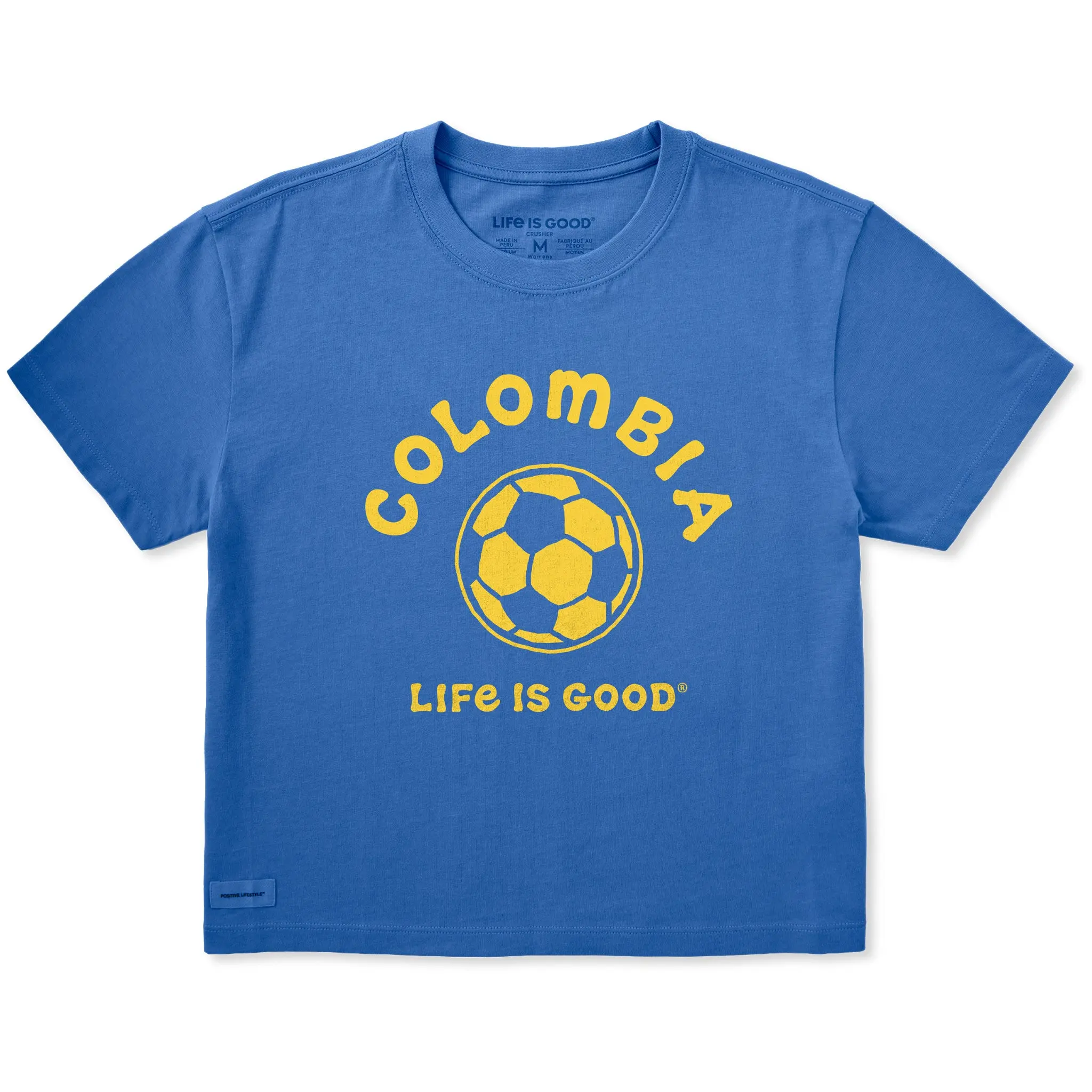 Women's Colombia Life is Good Short Sleeve Crusher Boxy Tee