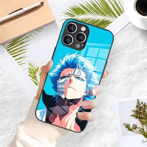 Bleach Grimmjow Anime  Phone Case for iPhone 17 Pro Max 15 Pro 16 14 Plus 12 13 Mini 11 Pro Shockproof Glass cover