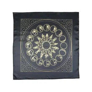 Egyptian Lunar Phases Altar Cloth/Scarf - Made in Egypt