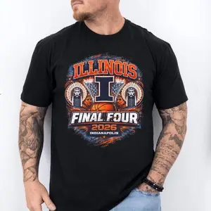 Illinois Final Four 2026 Shirt, Illini Basketball Shirt, Indianapolis March Madness Tee, Indianapolis Basketball Fan Tee
