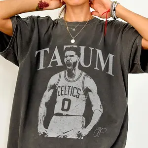 Jayson Tatum Basketball Vintage Comfort Colors Shirt