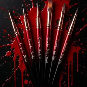 Cause Of Death 6pc Nail Art Brushes