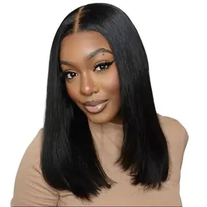 {SDD WIG}Megalook 5x6 Glueless Lace Closure Straight Human Hair Wigs Pre-everything Bleached Tiny Invisible Knots 3D Dome Cap Beginner Friendly