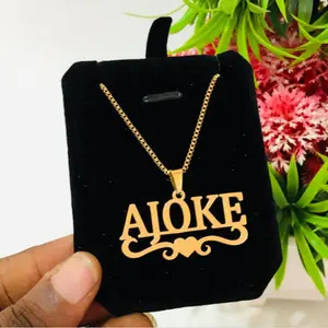 FF0047 New Store Opening |     Free Shipping | Custom Name Necklace |   20+ Font Styles Personalized Pendant | Versatile styles for birthdays, graduations, or cultural celebrations-each design feels one-of-a-kind.