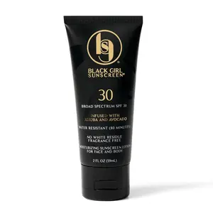 Face & Body Moisturizing Sunscreen Lotion SPF 30 – Lightweight Daily Hydration, No White Residue, Avocado Enriched, 2 Fl Oz