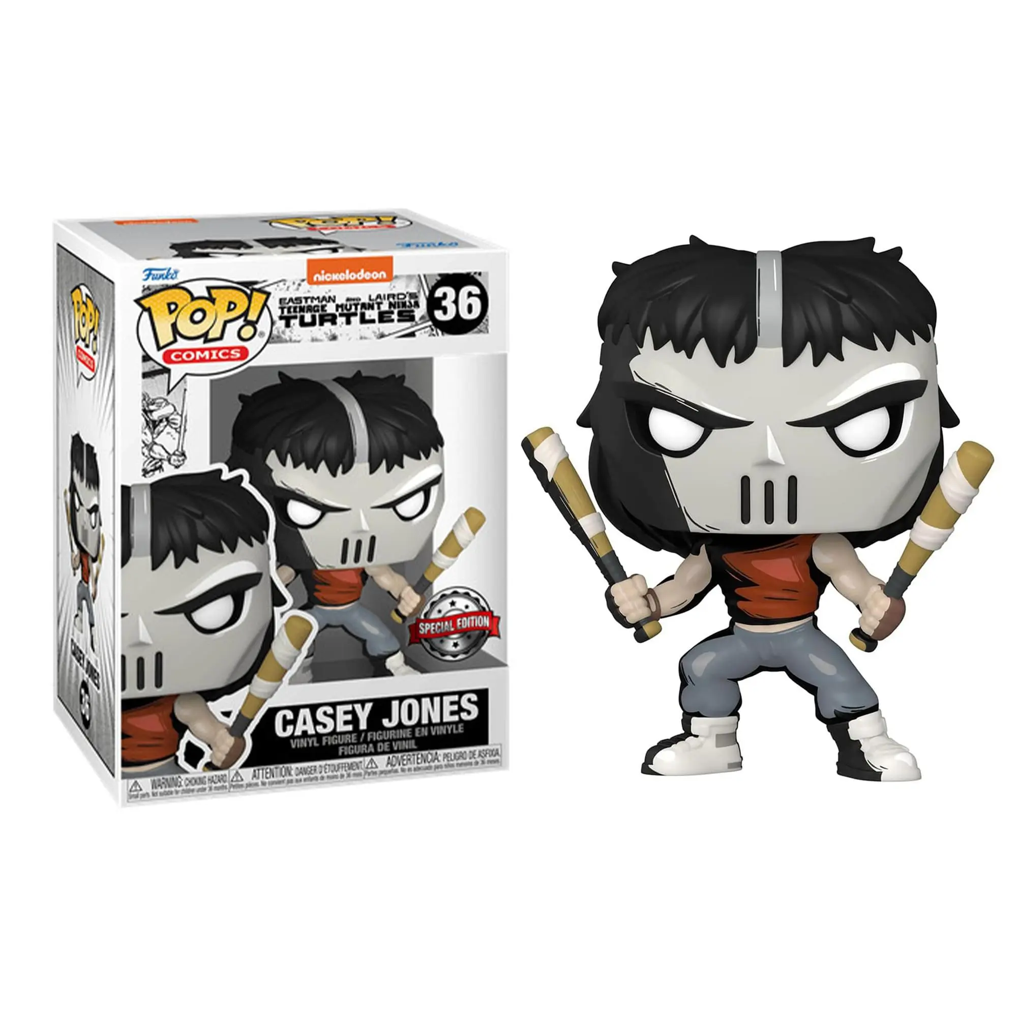 TMNT Funko POP Vinyl Figure | Casey Jones PX Exclusive
