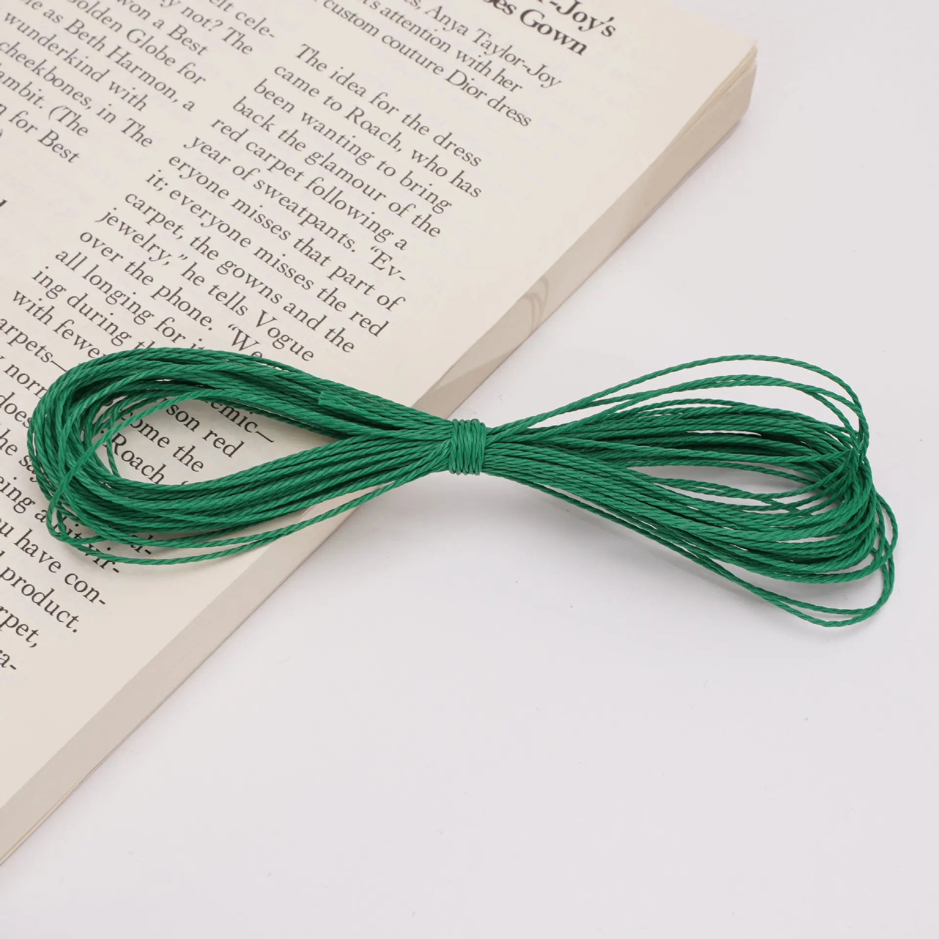 Colorful polyester wax cord and wax thread beaded bracelet accessories for handmade DIY lanyards and bag decorations Colorful polyester wax cord and wax thread beaded bracelet accessories for handmade DIY lanyards and bag decorations