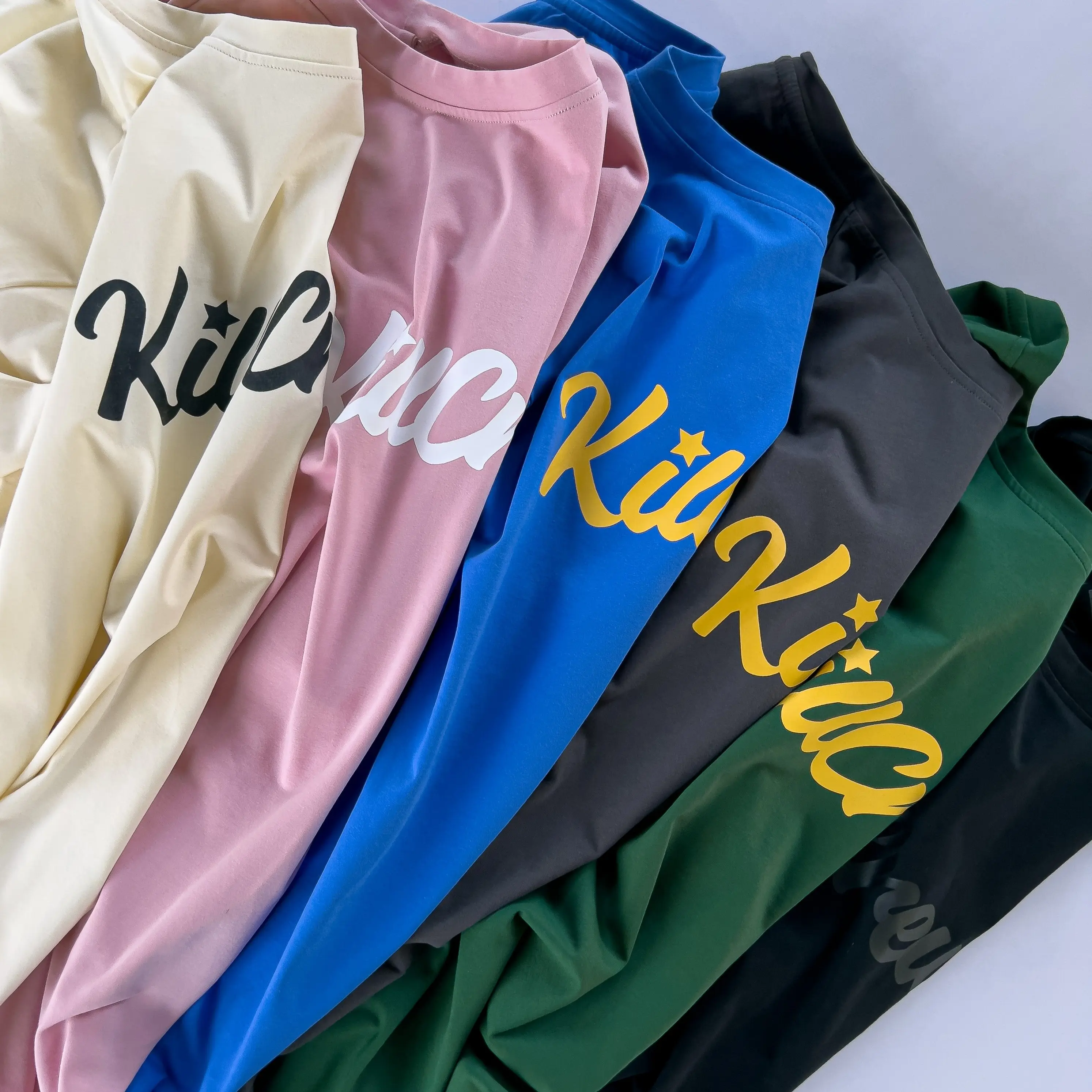 Kill Crew Graphic T-Shirt Cotton Fabric Sleeve Top Soft Streetwear - Slogan - Premium Fabric - Comfort Kill Crew Graphic T-Shirt Cotton Fabric Sleeve Top Soft Streetwear - Slogan - Premium Fabric - Comfort