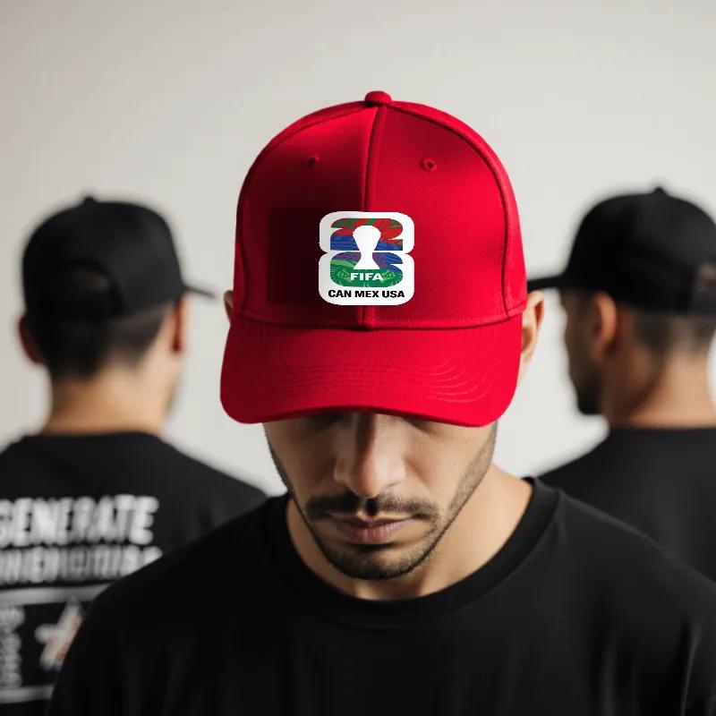 FIFA 2026 CAN MEX USA World Cup Baseball Cap - Official Printed design Style  Soccer Hat