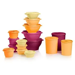 Tupperware® 32-piece Servalier® Bowls and Canisters Set Tupperware® 32-piece Servalier® Bowls and Canisters Set