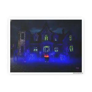 Poster Dark and Spooky Mansion Art Print
