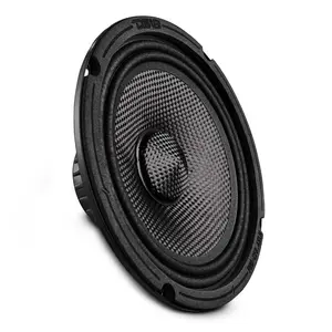 6.5” Slim Motorcycle & Motorsports Loudspeaker With Neodymium Magnet and Water Resistant Carbon Fiber Cone | 4-Ohm 150W RMS (PRO-CF6.4SLN)