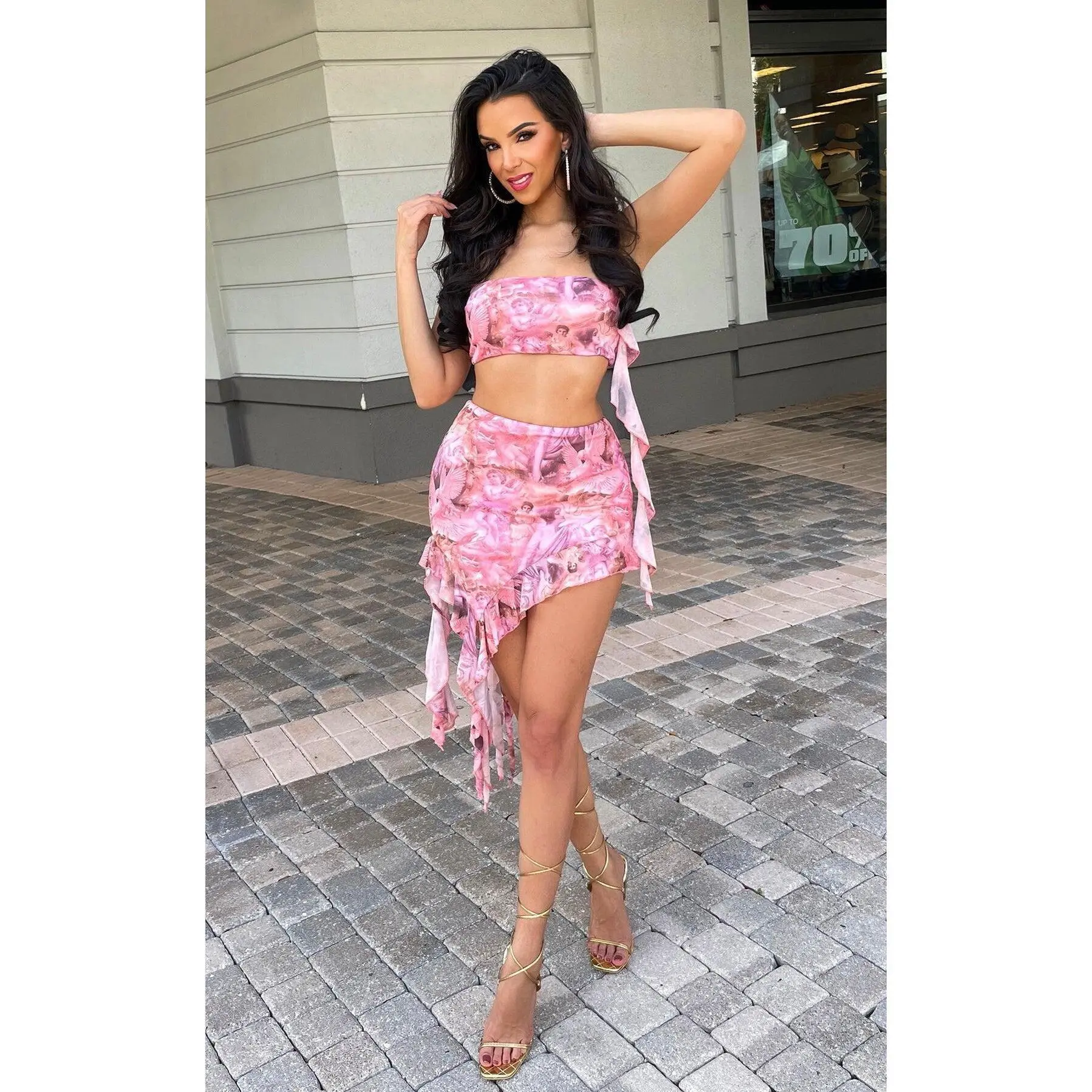 Angel Skirt Set