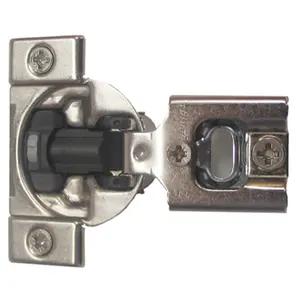 212 MAIN Blum Compact 38N 1-Piece Soft Close Screw-On Hinge, 105° Open, 0.63 in. OL, Nickel Plating, One Piece