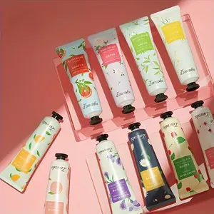 40PCS/50PCS/60PCS Hand Cream Set, Scented Hand Cream, Suitable for Dry and Cracked Hands, Travel-size Mini Moisturizing Cream with Shea Butter, Suitable for Holiday Gifts and Christmas Gifts, Moisturizing, Non-greasy for Spring and Summer.
