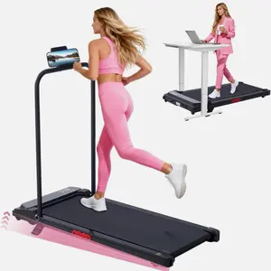 Walking Pad Treadmill with 15% Incline and Handle Bar 3.0HP Folding