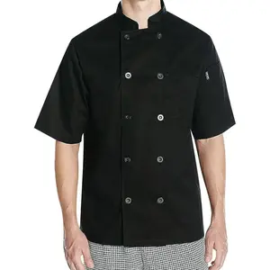 Classic Short Sleeve Coat Unisex Uniform Jacket