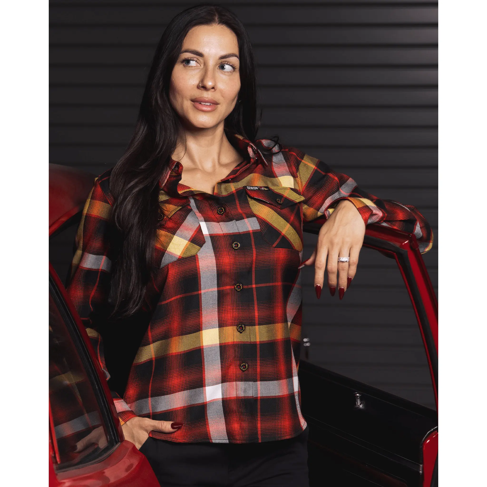 Women's Mr. Horsepower 95th Anniversary Flannel