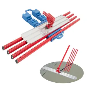 【GARVEE】Concrete Bull Float Kit 48in-Bull Float Concrete Tools with 4 Adjustable Handle, Aluminum Magnesium Alloy Construction with Storage Case