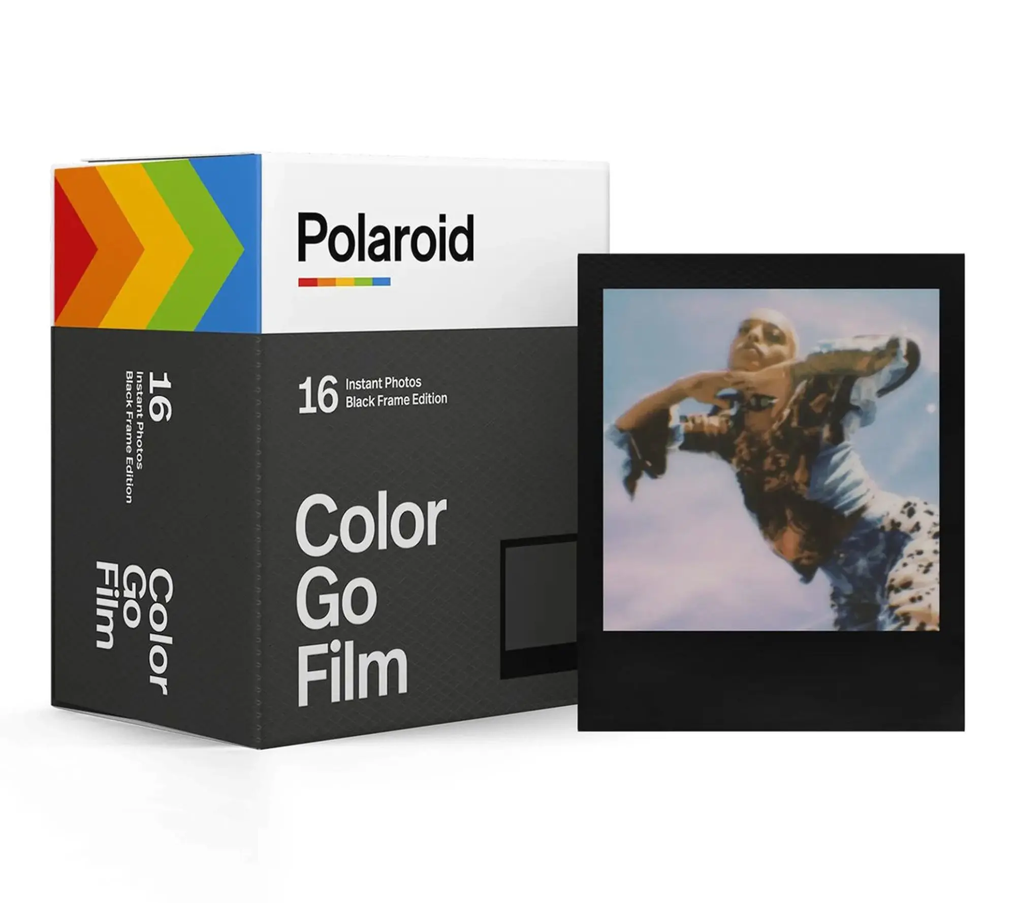 Polaroid Go Film, Black Frame, Double Pack (16Exposures)