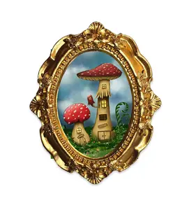 Palm Size Fairy's Pay Rent Too Art Print (Wall Ready)