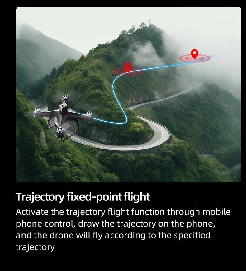 KY102 Drone with Screen Controller & SD Card, HD Camera, Brushless Motor, Optical Flow Positioning, Active Obstacle Avoidance, Dual Battery Kit, One-Key Takeoff/Landing, Beginner FPV Quadcopter