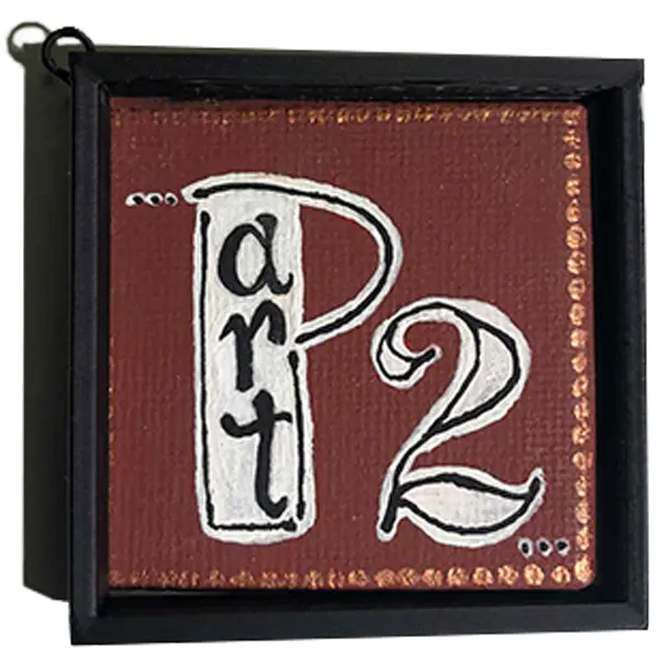 Canvas Hand-Painted Earrings Unisex 2x2 Inch Artisan Crafted Rustic Charm Earrings with Customizable Design and Lightweight 3D Printed Frames