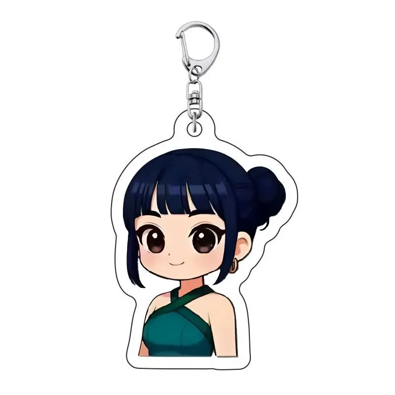 Product Introduction of K-pop Demon Hunters Q-Style Cartoon Pendant Keychain Bag Charm New Q-style Material Versatile Decoration for K-pop Fans 9