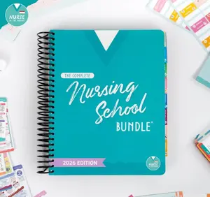 The Complete Nursing School Bundle 2026 Edition Spiral Bound Study Companion for Nursing Students with Essential Concepts & Quick Reference Guides