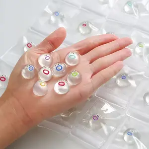 Kawaii Cartoon Face Squishy Toy, Soft Elastic Mochi Squeeze Ball, Cute Funny Anxiety Relief Fidget Plaything, Novelty Leisure Hobby Toy for Daily Relaxation