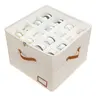Fabric Closet Shoe Organizer with Adjustable Dividers, Adjustable Shelf & Custom Shoe Slots - Foldable Storage Bin for Storage Organization, Holds Up to 16 Pairs, Ideal for Dorms, Basements