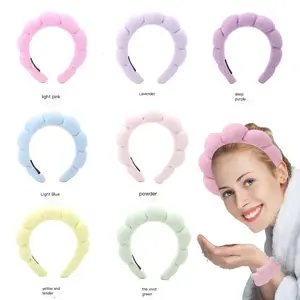 Seven - Color Headband Set, Sponge Cloud - Shaped, High - Crown - Boosting, Daily Color - Changing Option.