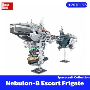 [BrickLORE](SHIP FREE)Nebulon-B Escort Frigate 2070 Pieces Spacecraft Collection