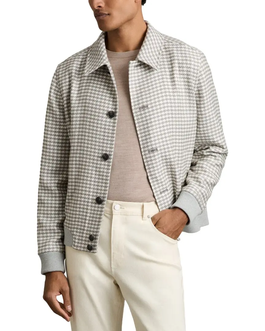 Reiss Benny Dogtooth Check Jacket