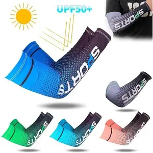 5 Pairs UV Protection Cooling Arm Sleeves for Men & Women UPF 50 Cooling Sports Sleeve Compression Sun Sleeves for Men Women Youth, Tattoo Cover Up