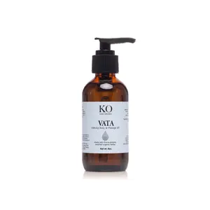Kansa Organics VATA Calming Ayurvedic Body and Massage Oil (for VATA) Alcohol Free