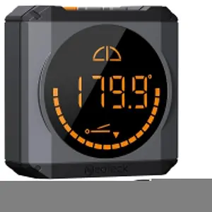 Neoteck Digital Angle Finder LED Rechargeable Level Box Protractor Bevel Gauge Inclinometer with Magnetic Base IP54 Waterproof for Woodworking Home Decoration