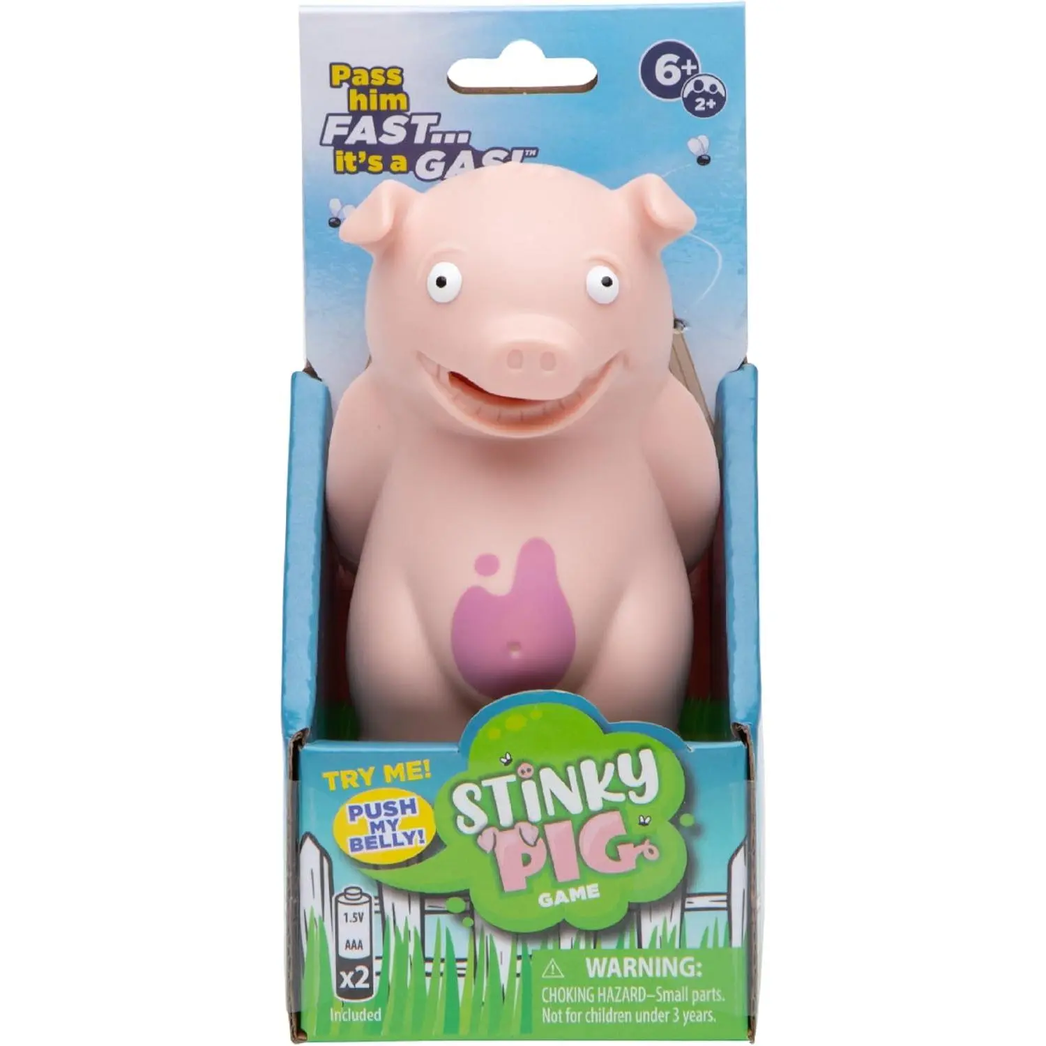 Pig Game Dice Game – Family Kids Games, Travel Games, Fast, Musical Active Kids Game with Funny Sounds, Multi-Player, Ages 6+
