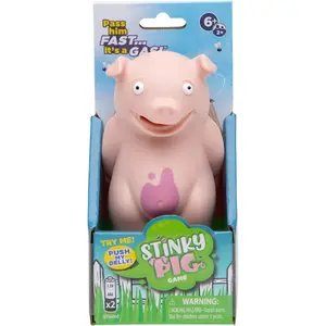 Pig Game Dice Game – Family Kids Games, Travel Games, Fast, Musical Active Kids Game with Funny Sounds, Multi-Player, Ages 6+