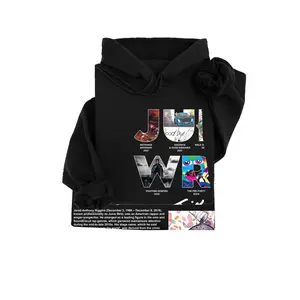 Juice 999 Hip Hop Rapper Hoodie Tour Concert Hoodie Men's Hip Hop Fashion Pullover Sweatshirt Unisex Casual Long Sleeve Hooded Gothic Streetwear