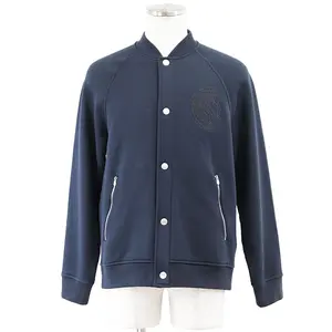 Pre-owned HERMÈS Cotton Small Leather Goods Teddy Blouson Outerwear