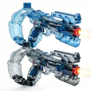 STARK III Fashion Space Electric Water Blaster with Energy Ring LED Lighting Burst Transform Auto Rapid Fire Big Capacity High-Power Spray for Summer Outdoor Parties and Games