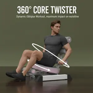 Ergonomic Home Workout Trainer - Pressure Distribution & Optimized Alignment for Gentle Full-Body Exercises