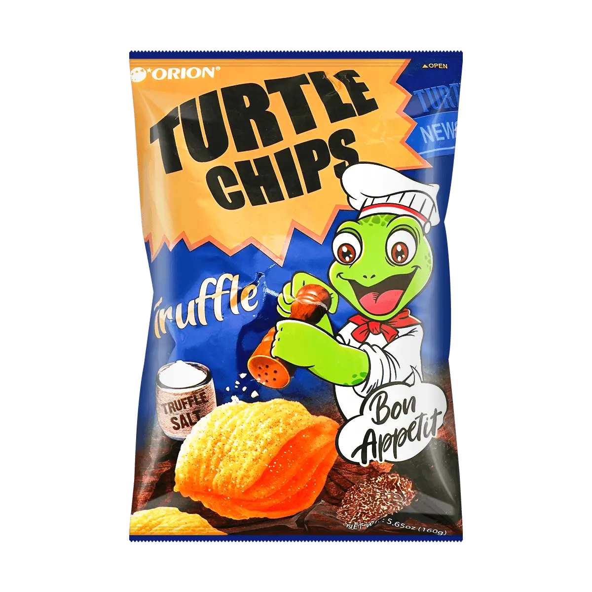 ORION Turtle Chip Truffle Salt Flavor 160g ORION Turtle Chip Truffle Salt Flavor 160g