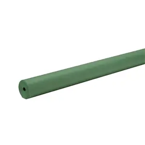 212 MAIN Rainbow Kraft Duo-Finish Paper Roll - 48x200ft Lightweight Acrylic Kraft Fiber, Toothy Side & Smooth, Emerald, Fade Resistant for Watercolor, Felt Pen, Tempera, DIY Scrapbooking Projects