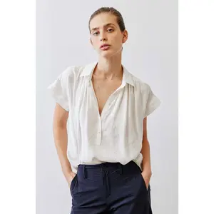 The Nonchalant Oversized Voile Blouse