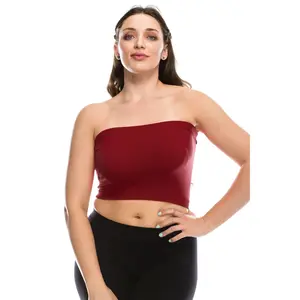 KURVE BUTTER SOFT PLUS SIZE TUBE TOP