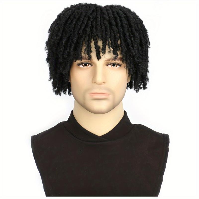 6 Inch Synthetic Dreadlock Topper with Clip In Braided Hair Half Wigs Short Dreadlocks Hair Pieces Toupee Afro Hair for Women And Men 6 Inch Synthetic Dreadlock Topper with Clip In Braided Hair Half Wigs Short Dreadlocks Hair Pieces Toupee Afro Hair for Women And Men
